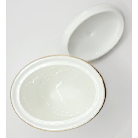 Wedgwood Shagreen Cocoa Sugar Bowl With Lid Chocolate Gold Porcelain New W/ Tags - Picture 6 of 9